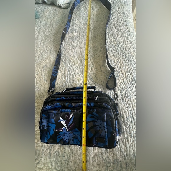 Lug Scoop Cross Body Bag, Floral Multi - Picture 9 of 14